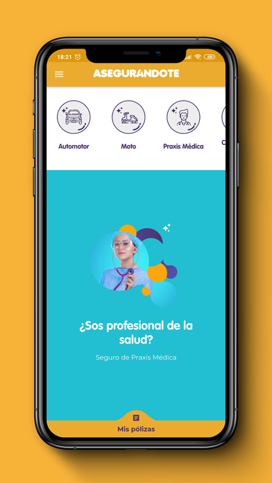Asegurandote app screenshot