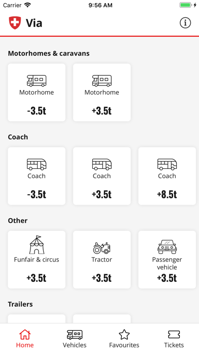 Via - Road charges Screenshot