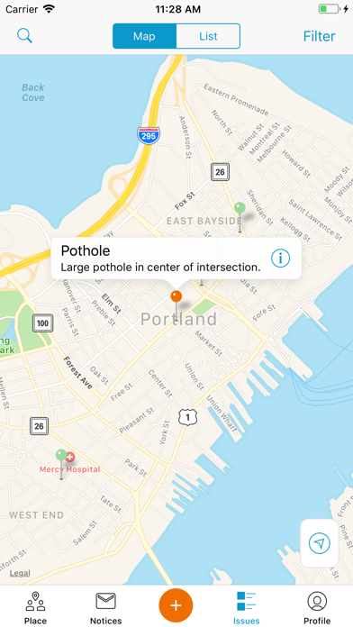 Fix It! Portland. Screenshot