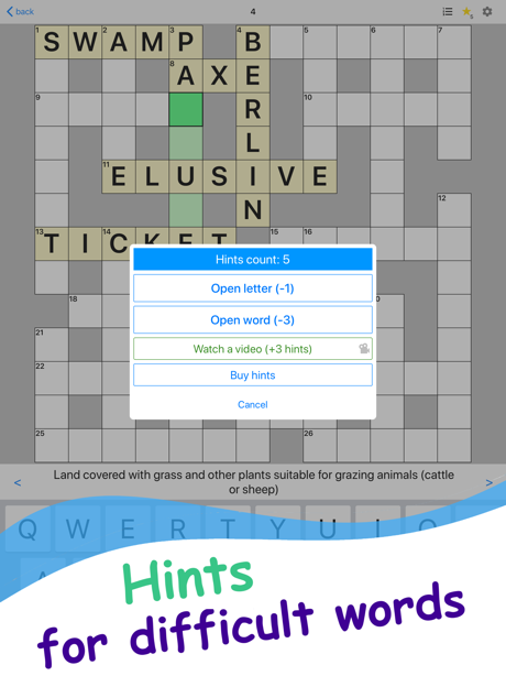 Tips and Tricks for English Crosswords Puzzle Game