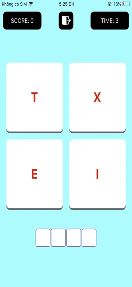 Game screenshot 4 Letters Word Puzzle hack