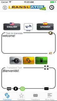 world translator lite iphone screenshot 1