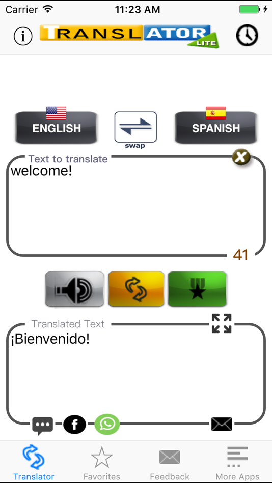 World Translator Lite - 4.5 - (iOS)