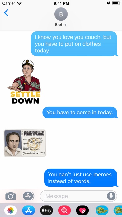 How to cancel & delete It's Always Sunny Stickers from iphone & ipad 2