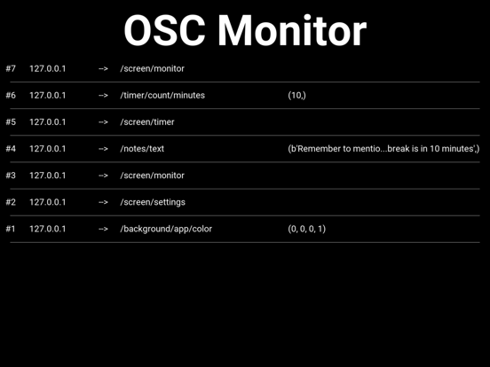 OSC Timer screenshot 3