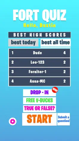 Game screenshot Fort Quiz and V-Bucks mod apk