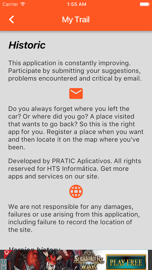 #3. My Trail (iOS) 由: HTS Consultoria em Informatica Ltda.