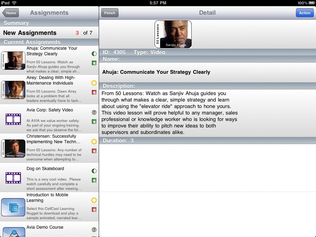 CellCast App for iPad screenshot 3