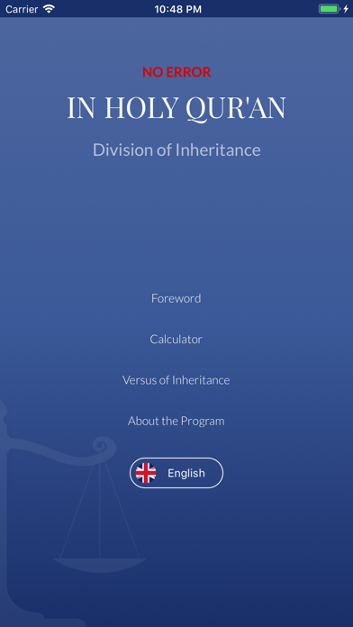 Islamic Inheritance-Calculator Screenshot