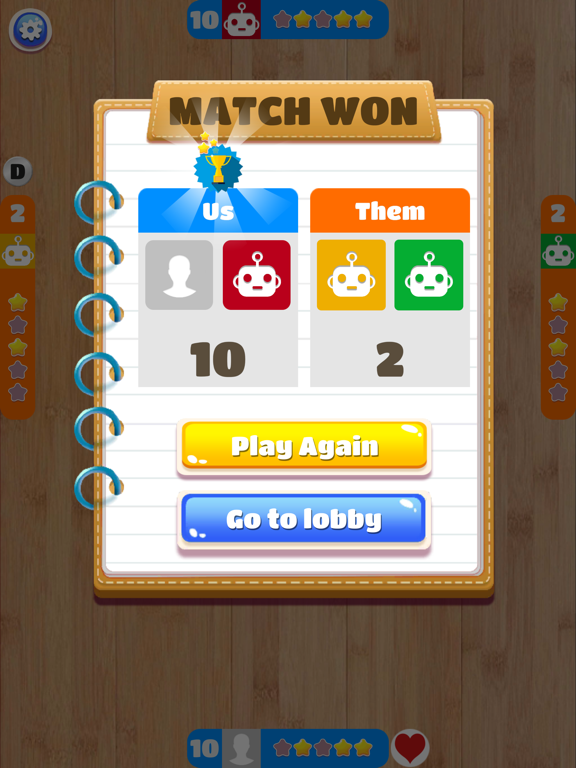 Euchre - Card game iPad screenshot 4 - Games app