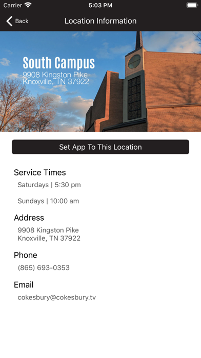 Cokesbury TV Screenshot
