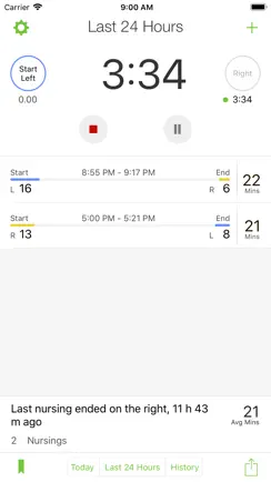 The Nursing Log iPhone image 1