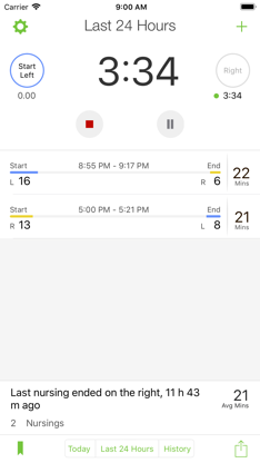 The Nursing Log screenshot 1