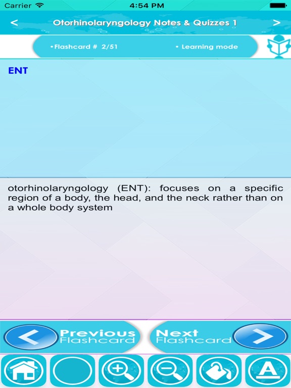 Screenshot #5 pour Otorhinolaryngology Test Bank