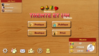 Screenshot #2 pour Trente Et Un - Jeu de carte