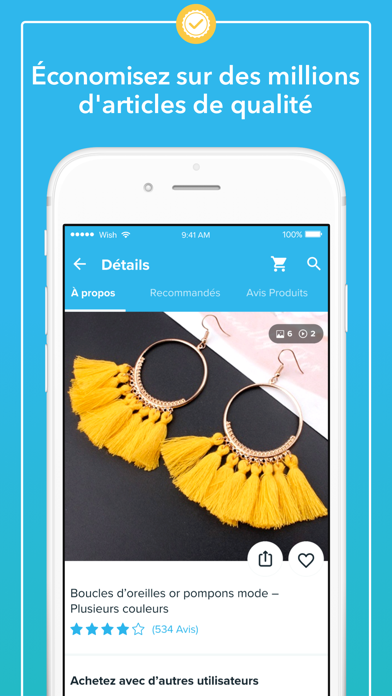 Wish - Acheter en s'amusant Wish - Acheter en s'amusant