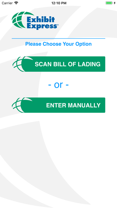 Exhibit Express Screenshot