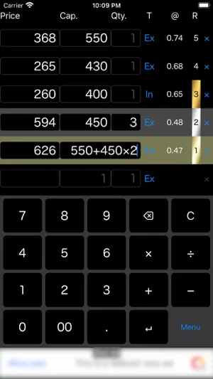 Unit price comp calc 6 screenshot 2