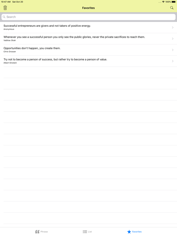 Screenshot #5 for Phrase of the day