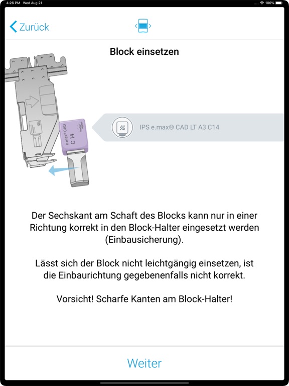 PrograMill One Control iPad screenshot 5 - Medical app