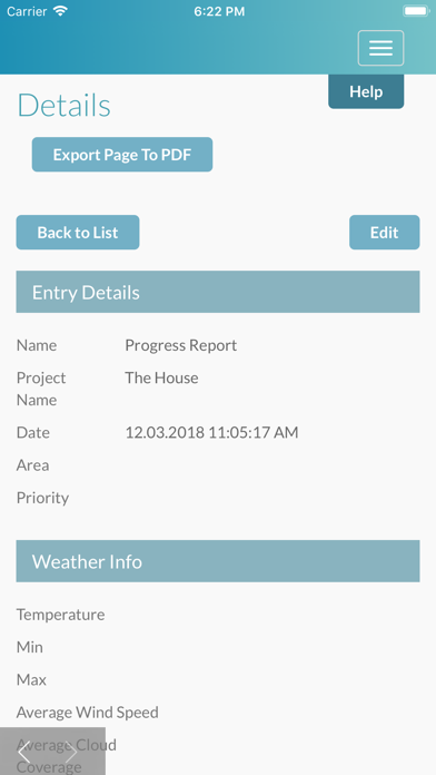 App screenshot