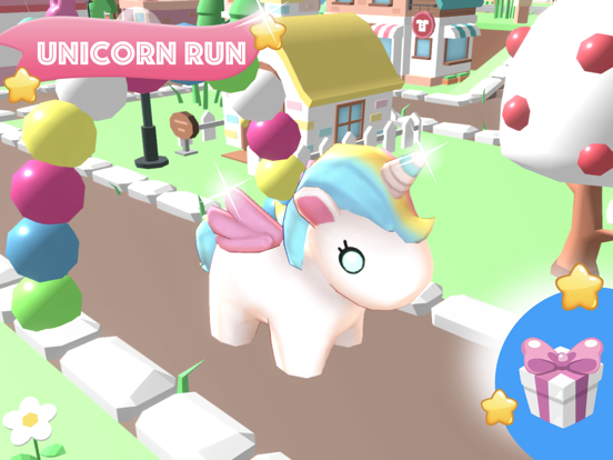Screenshot #4 pour Unicorn fun running games