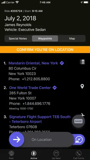 Fortis Chauffeur screenshot 4