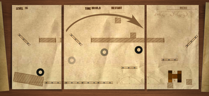 Screw the Nut Physics puzzle