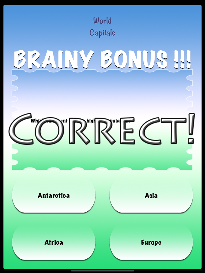 Brainy Skills World Capitals