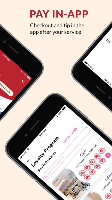 Snailz - Nail Salon Booking Screenshot