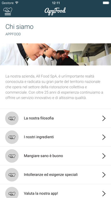 Screenshot #2 pour APP FOOD - All Food SpA