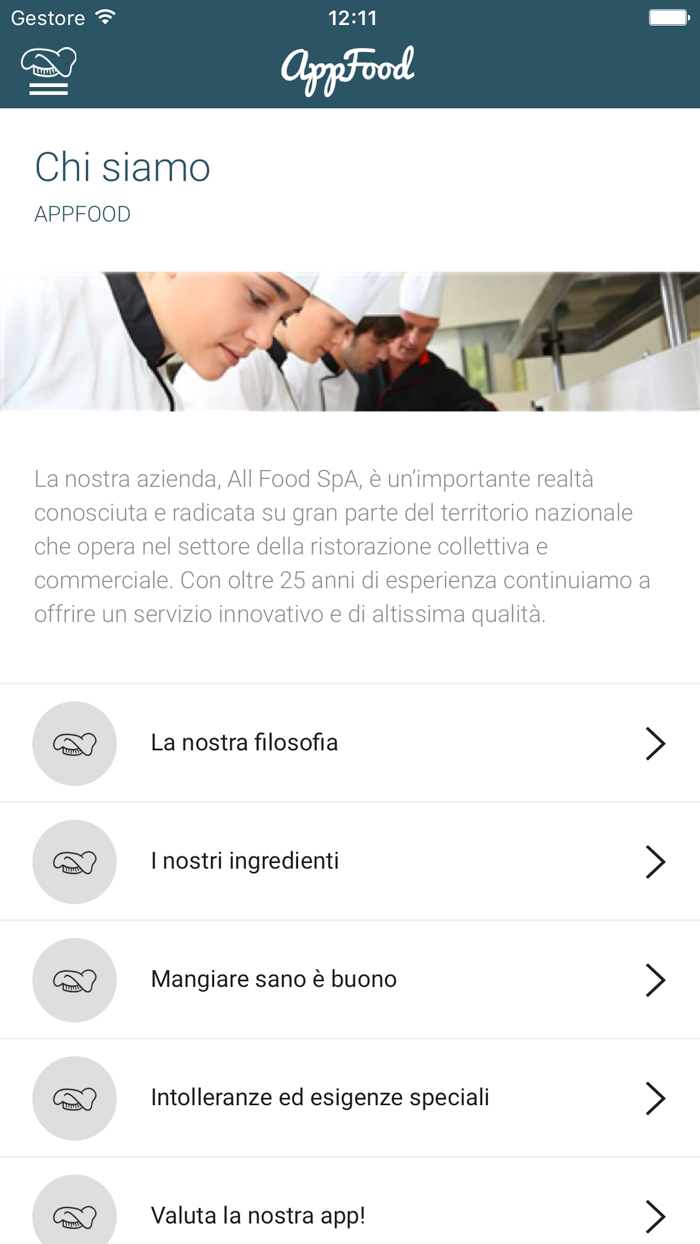 APP FOOD - All Food SpA