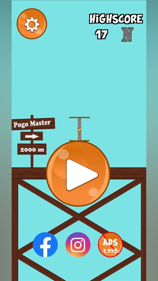 #1. Pogo Bounce! (iOS) 由: James Petropoulos