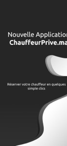 ChauffeurPrive.ma: Taxi privé screenshot #1 for iPhone