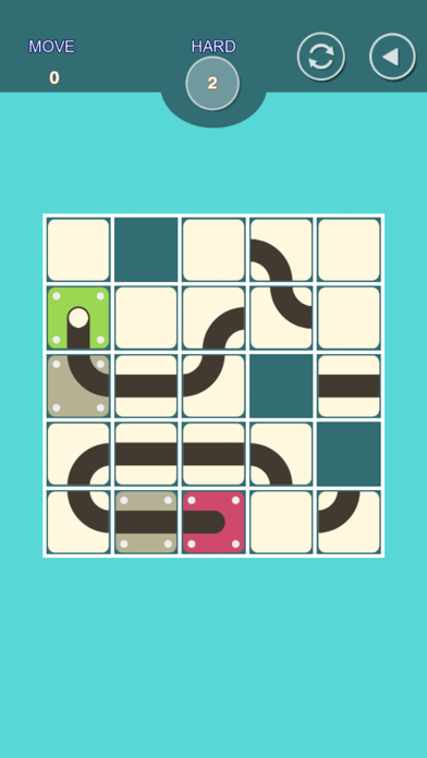 Unroll Ball Puzzle screenshot 2