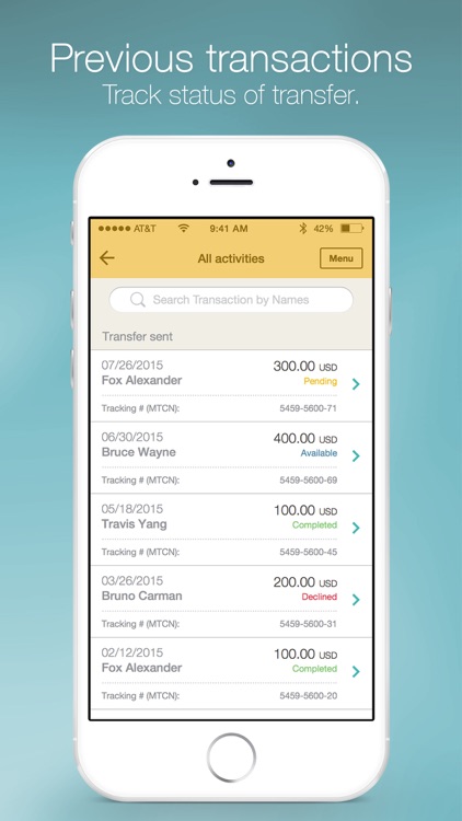 Western Union Money Transfer