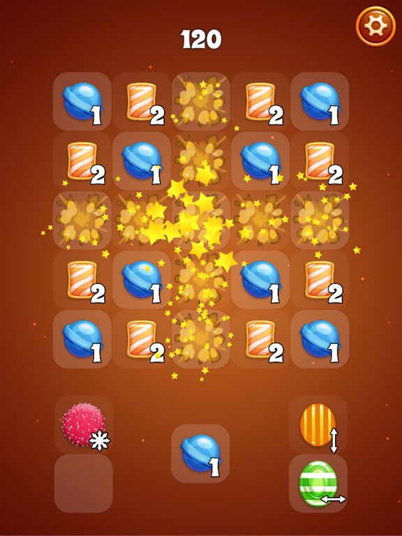 Candy Merge iPad screenshot 5 - Games app