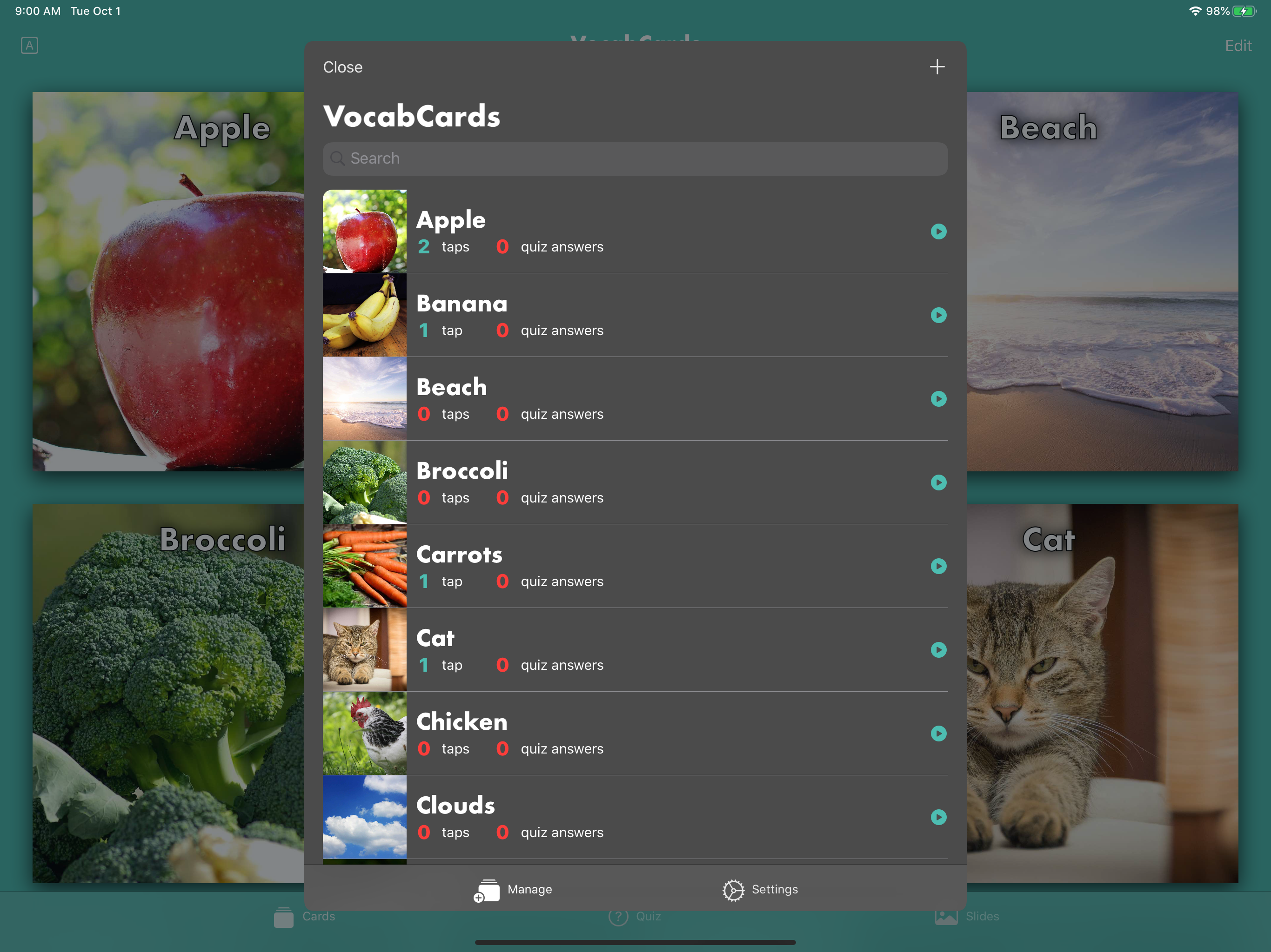 VocabCards screenshot 9