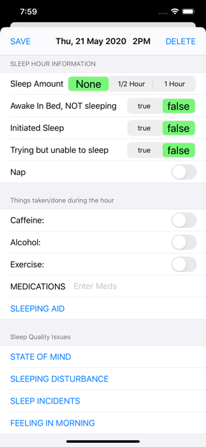Sleep Medicine Sleep Log(圖3)-速報App