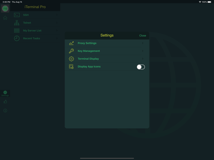 iTerminal - SSH Telnet Client