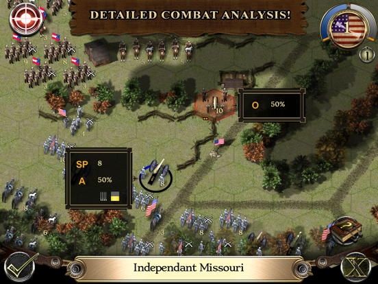 Civil War: 1862 iPad app afbeelding 3