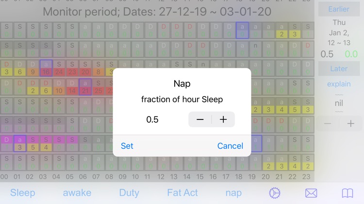 Fatigue Predictor screenshot-7
