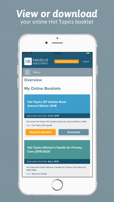 NB Medical Education Screenshot