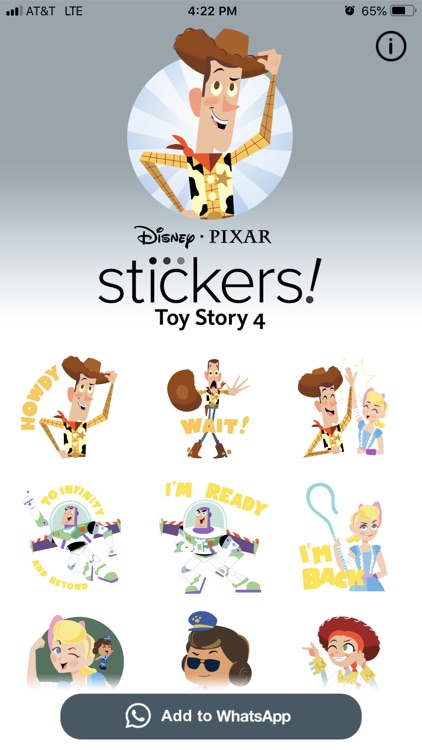 Pixar Stickers: Toy Story 4 screenshot-4