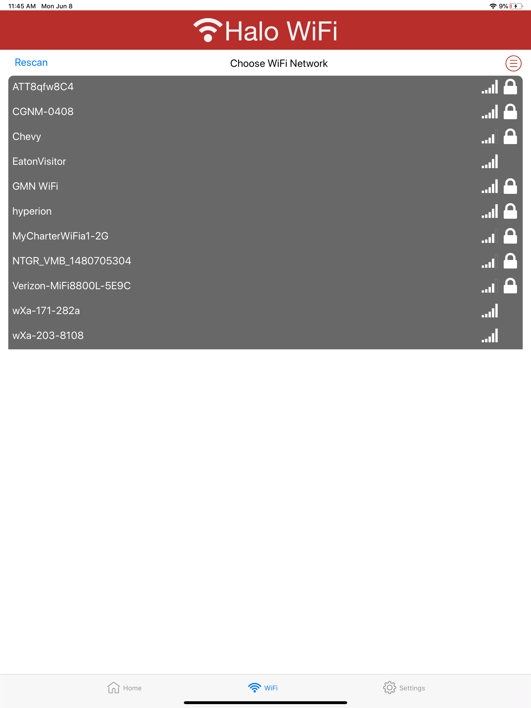Halo WiFi screenshot 3