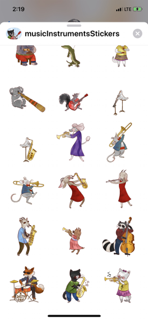 ‎Jazzy Animal Musicians Screenshot