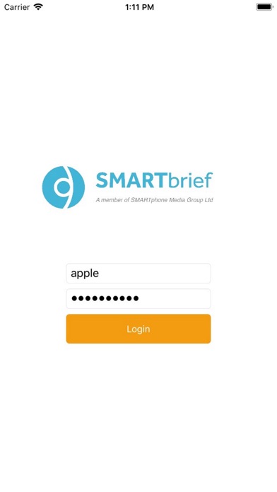SMARTbrief Screenshot