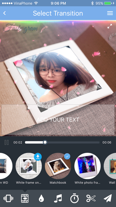 Screenshot #2 pour Fastergram HD Slideshow Maker