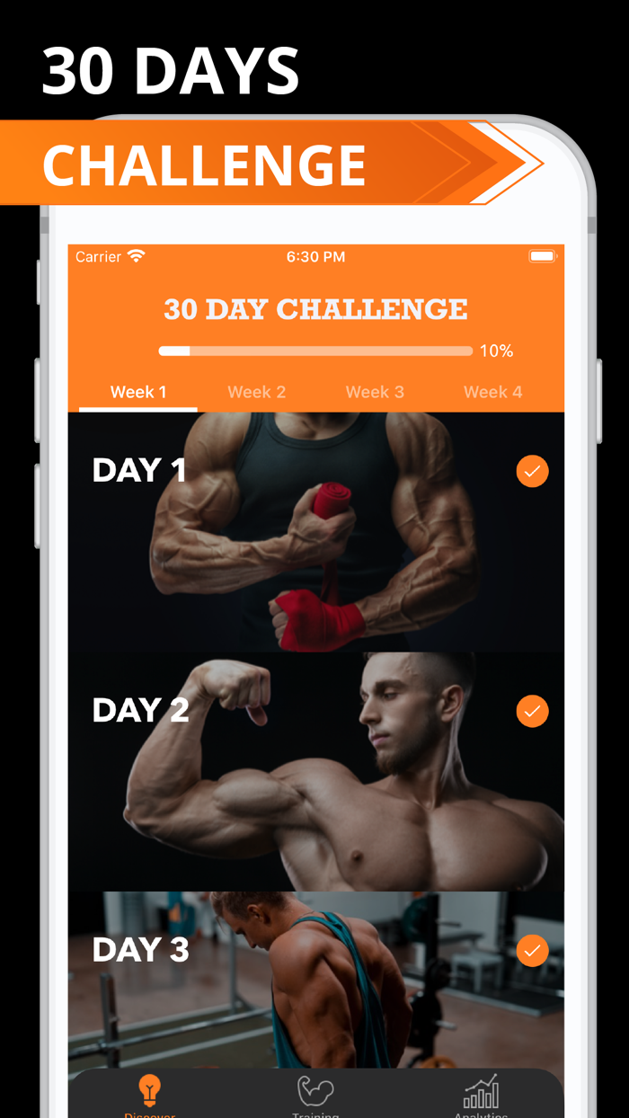 30 Day Workout Challenge Sport