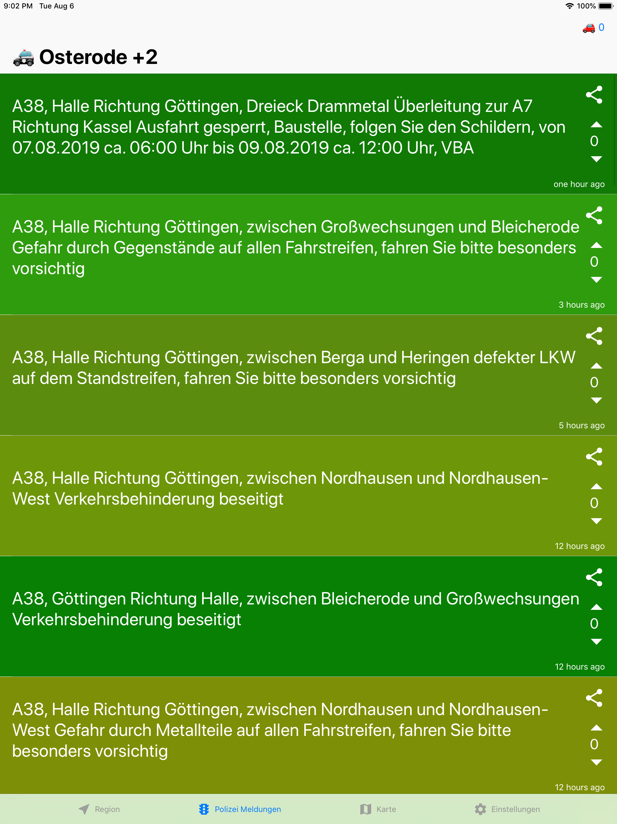Blitzer im Landkreis